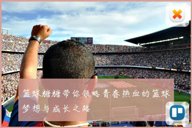 篮球糖糖带你领略青春热血的篮球梦想与成长之路
